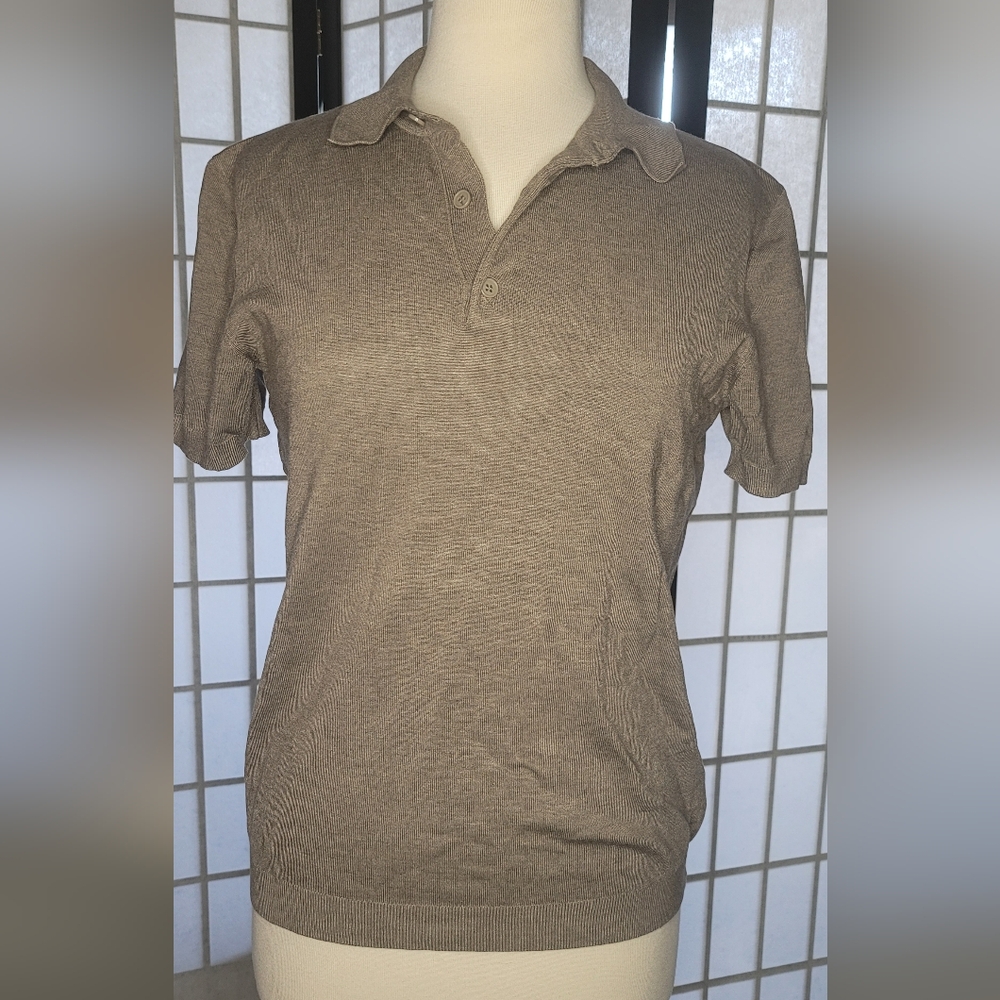 NWT H&M Slim Fit Coupe Etroit Polo Grey